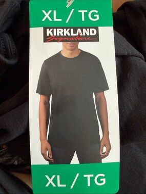KIRKLAND SIGNATURE SLUB COTTON T SHIRT MENS